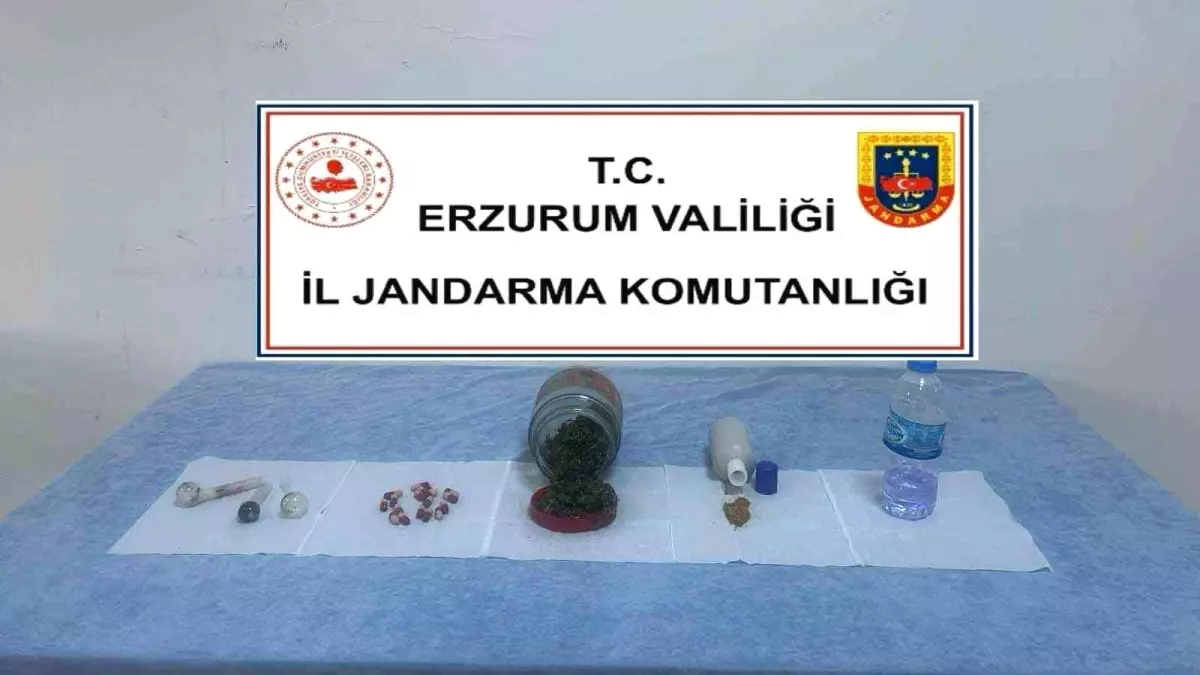 erzurumda uyusturucu operasyonu bir tutuklama SChvrgfs.jpg