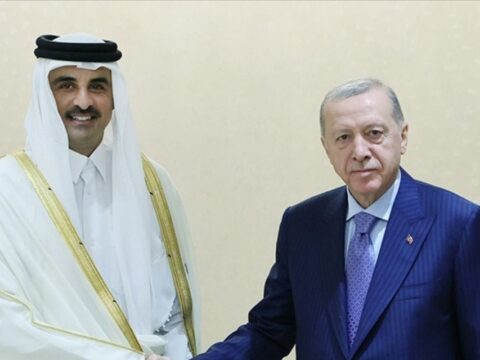 Erdoğan ve Katar Emiri Al Sani’den Telekonferans ile Önemli Görüşme