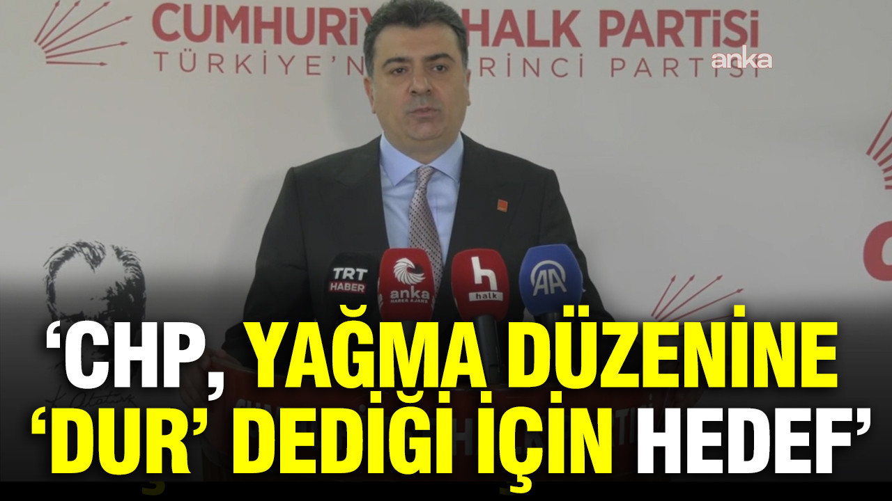 CHP’li Zeynel Emre: “CHP, Haksızlığa Son Dediği İçin Hedef Alınıyor”